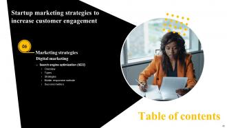 Startup Marketing Strategies To Increase Customer Engagement Powerpoint Presentation Slides Strategy CD V Professional Downloadable