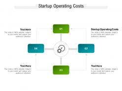 Startup operating costs ppt powerpoint presentation infographics slide cpb