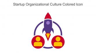 Startup Organizational Culture Colored Icon In Powerpoint Pptx Png And Editable Eps Format