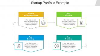 Startup portfolio example ppt powerpoint presentation themes cpb