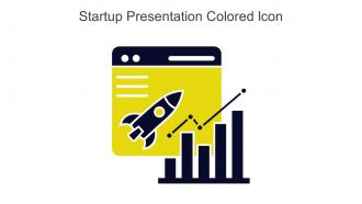 Startup Presentation Colored Icon In Powerpoint Pptx Png And Editable Eps Format
