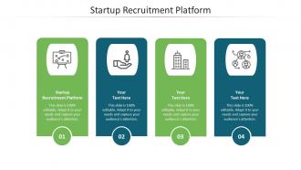 Startup recruitment platform ppt powerpoint presentation gallery graphic tips cpb