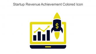 Startup Revenue Achievement Colored Icon In Powerpoint Pptx Png And Editable Eps Format