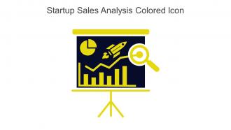 Startup Sales Analysis Colored Icon In Powerpoint Pptx Png And Editable Eps Format