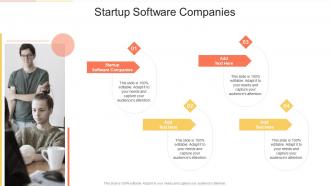 Startup Software Companies In Powerpoint And Google Slides Cpb
