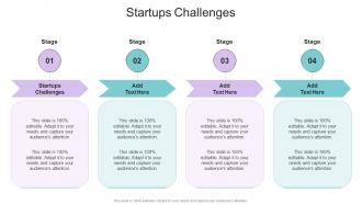 Startups Challenges In Powerpoint And Google Slides Cpb