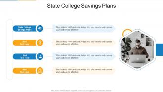 State College Savings Plans In Powerpoint And Google Slides Cpb