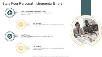 State Four Personal Instrumental Errors In Powerpoint And Google Slides Cpb