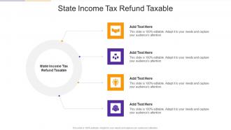 State Income Tax Refund Taxable In Powerpoint And Google Slides Cpb
