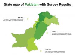 State map of pakistan with survey results