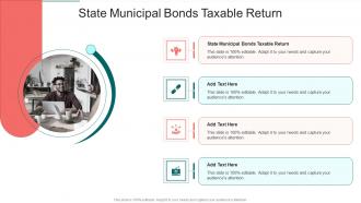 State Municipal Bonds Taxable Return In Powerpoint And Google Slides Cpb