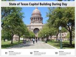 State of texas capitol building during day