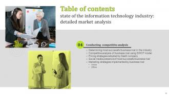 State Of The Information Technology Industry Detailed Market Analysis Complete Deck MKT CD V Slides Unique