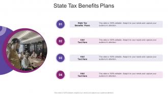 State Tax Benefits Plans In Powerpoint And Google Slides Cpb
