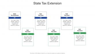 State Tax Extension In Powerpoint And Google Slides Cpb