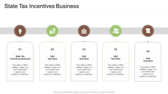 State Tax Incentives Business In Powerpoint And Google Slides Cpb