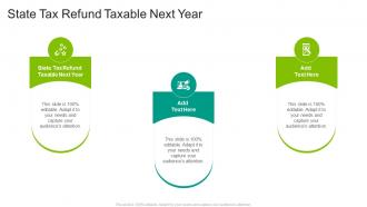 State Tax Refund Taxable Next Year In Powerpoint And Google Slides Cpb