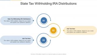 State Tax Withholding Ira Distributions In Powerpoint And Google Slides Cpb