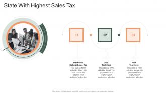 State With Highest Sales Tax In Powerpoint And Google Slides Cpb