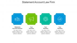 Statement account law firm ppt powerpoint presentation model example cpb