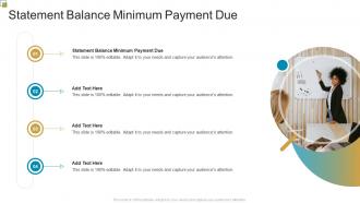 Statement Balance Minimum Payment Due In Powerpoint And Google Slides Cpb