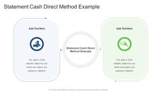 Statement Cash Direct Method Example In Powerpoint And Google Slides Cpb