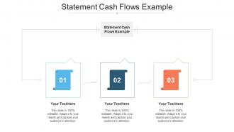 Statement Cash Flows Example Ppt Powerpoint Presentation Gallery Brochure Cpb