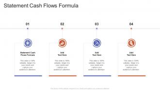 Statement Cash Flows Formula In Powerpoint And Google Slides Cpb
