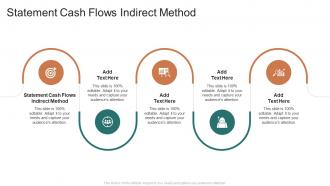 Statement Cash Flows Indirect Method In Powerpoint And Google Slides Cpb
