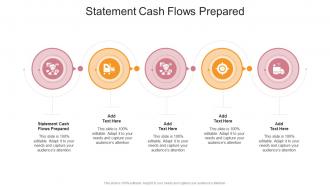 Statement Cash Flows Prepared In Powerpoint And Google Slides Cpb