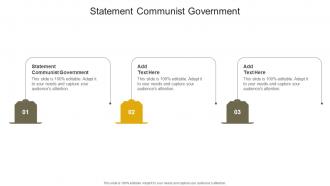 Statement Communist Government In Powerpoint And Google Slides Cpb