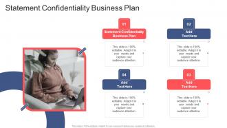 Statement Confidentiality Business Plan In Powerpoint And Google Slides Cpb
