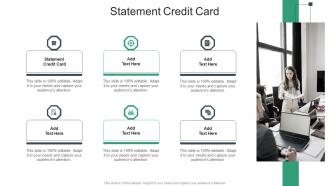Statement Credit Card In Powerpoint And Google Slides Cpb