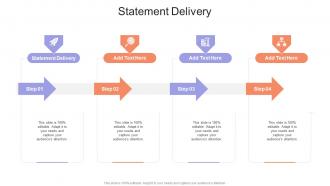 Statement Delivery In Powerpoint And Google Slides Cpb