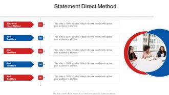 Statement Direct Method In Powerpoint And Google Slides Cpb