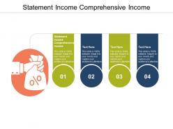 Statement income comprehensive income ppt powerpoint professional aids cpb