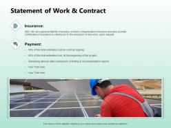 Statement of work andcontract ppt powerpoint presentation shapes