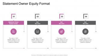 Statement Owner Equity Format In Powerpoint And Google Slides Cpb