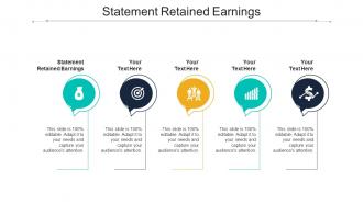 Statement Retained Earnings Ppt Powerpoint Presentation Model Good Cpb