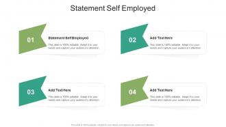 Statement Self Employed In Powerpoint And Google Slides Cpb