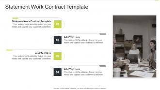 Statement Work Contract Template In Powerpoint And Google Slides Cpb
