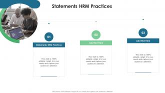 Statements HRM Practices In Powerpoint And Google Slides Cpb
