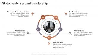 Statements Servant Leadership In Powerpoint And Google Slides Cpb