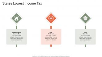 States Lowest Income Tax In Powerpoint And Google Slides Cpb