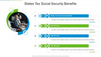 States Tax Social Security Benefits In Powerpoint And Google Slides Cpb