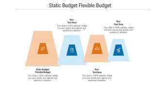 Static budget flexible budget ppt powerpoint presentation professional graphics template cpb