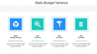 Static Budget Variance In Powerpoint And Google Slides Cpb