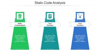 Static code analysis ppt powerpoint presentation slides examples cpb