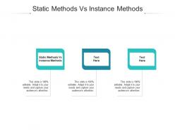 Static methods vs instance methods ppt powerpoint presentation files cpb