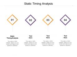 Static timing analysis ppt powerpoint presentation slides example file cpb